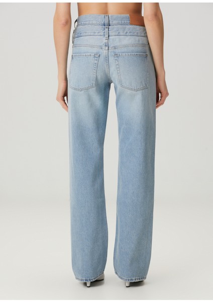 Mavi Straight Leg Jean Pantolon fırsatları