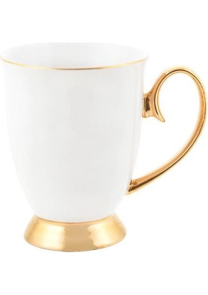 Mug Ivory Altın Kaplama Çay Fincanı