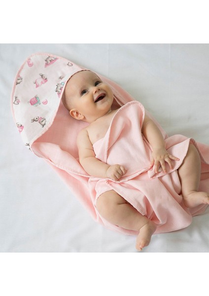 Rainbow Lapin Pink Müslin Kız Bebek Kurulanma Örtüsü fiyatları