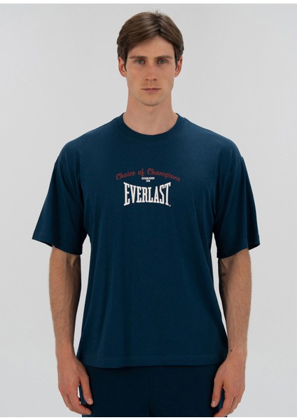 Heritage Champions Petrol Kısa Kollu Unisex T-Shirt