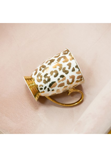 Louis Leopard Gold 24 Ayar Altın Kaplama Mug fiyatları