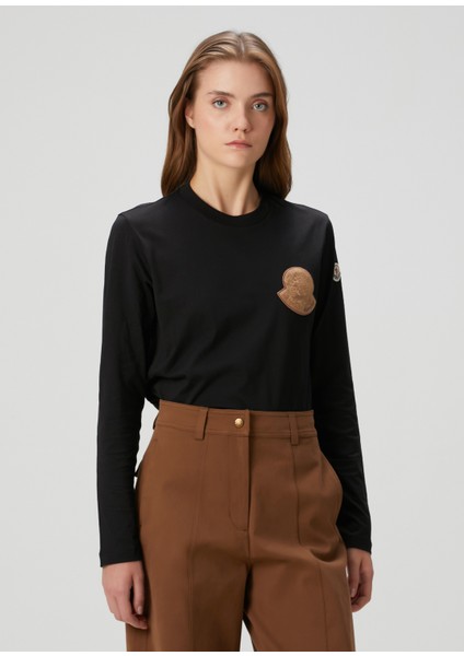 Siyah Uzun Kol T-Shirt