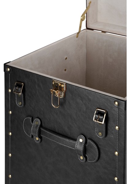 Siyah Ahşap Sandık Sehpa fiyatları