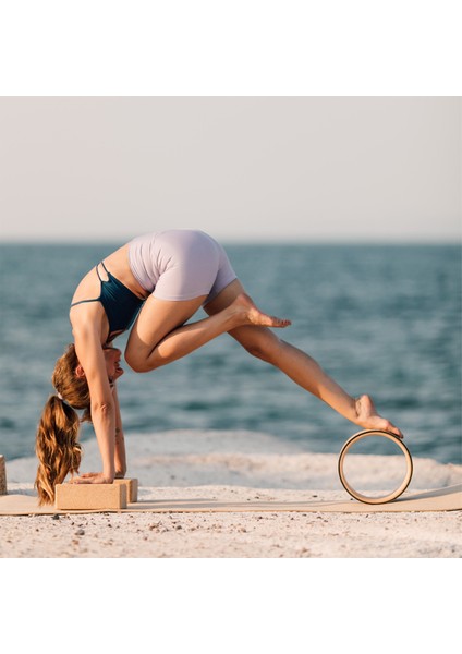 Denge & Oyun Ahşap Yoga Çemberi Seti fırsatları