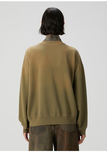 Haki Logolu Sweatshirt indirimleri