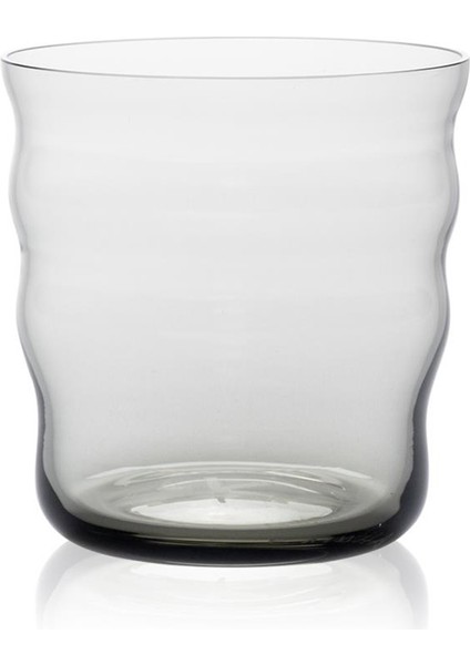 Zuma Gri Kısa Cam Su Bardağı