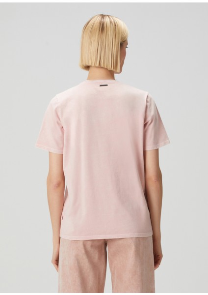 Pembe Troklu Logolu T-Shirt fırsatları