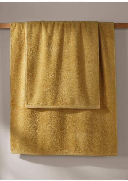 Harmony Hardal Rengi Pamuklu Banyo Havlusu 70X140 cm fiyatları