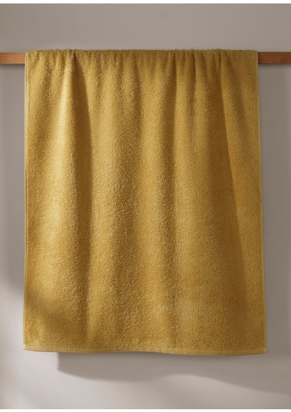 Harmony Hardal Rengi Pamuklu Banyo Havlusu 70X140 cm modelleri