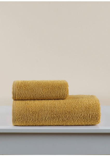 Harmony Hardal Rengi Pamuklu Banyo Havlusu 70X140 cm fırsatları