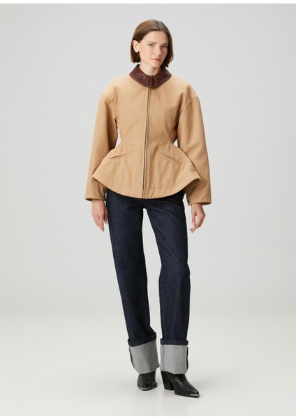 Bej Peplum Ceket fiyatları