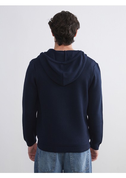 Yeni Sezon Kapüşonlu Uzun Kollu Erkek Triko Hırka fırsatları