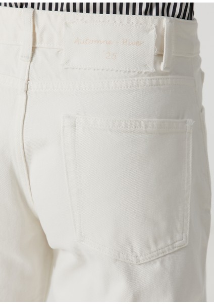 Uptown Ekru Jean Pantolon