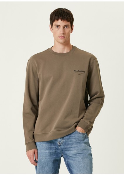Relaxed Fit Underground Kahverengi Sweatshirt