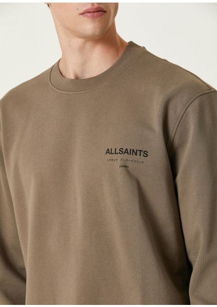 Relaxed Fit Underground Kahverengi Sweatshirt indirimleri