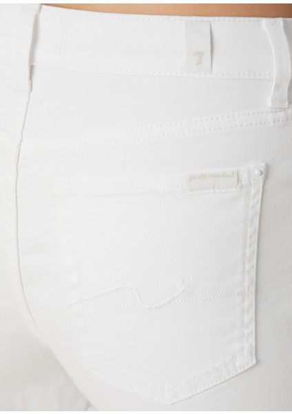 Beyaz Denim Şort indirimleri
