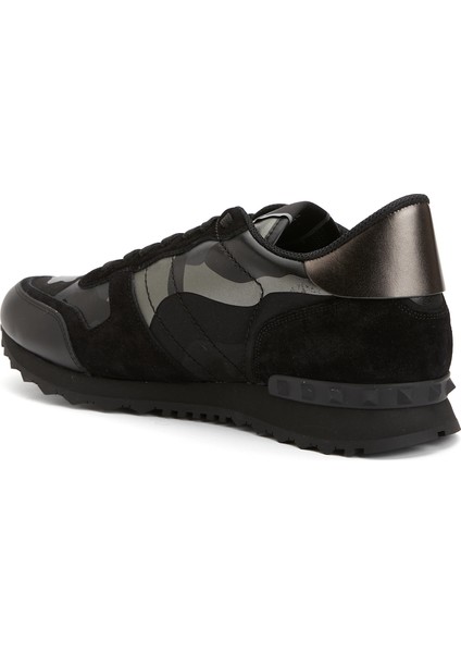 Rockrunner Koyu Gri Erkek Deri Sneaker modelleri