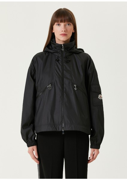 Siyah Kapüşonlu Parka modelleri