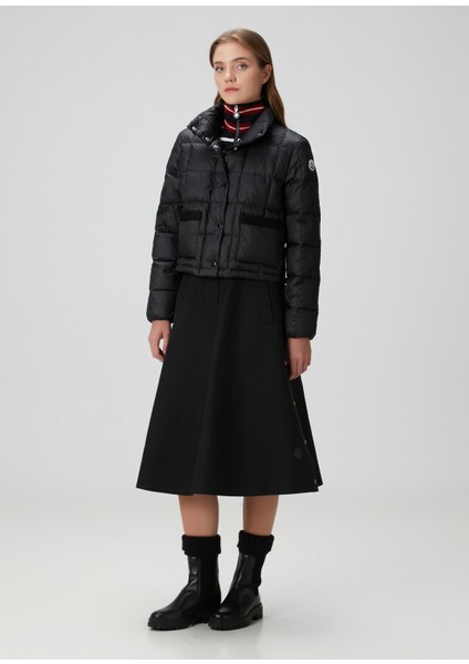 Jarcieu Siyah Crop Puffer Mont fiyatları
