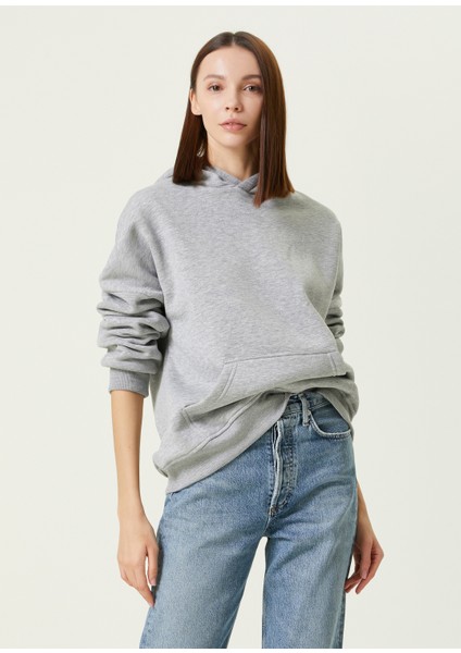 MB Scott Oversize Gri Kadın Hoodie fiyatları