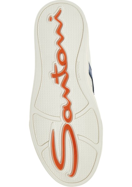 Lacivert Beyaz Erkek Deri Sneaker indirimleri