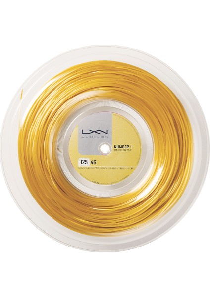 WRZ990141 Luxilon 4g 1.25 Gold 200M Rulo Kordaj