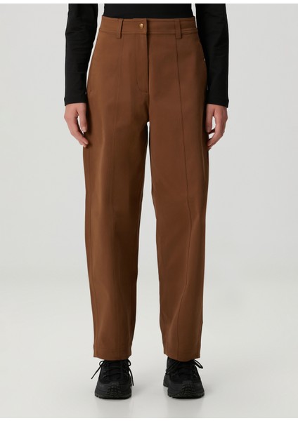 Kahverengi Gabardin Pantolon modelleri
