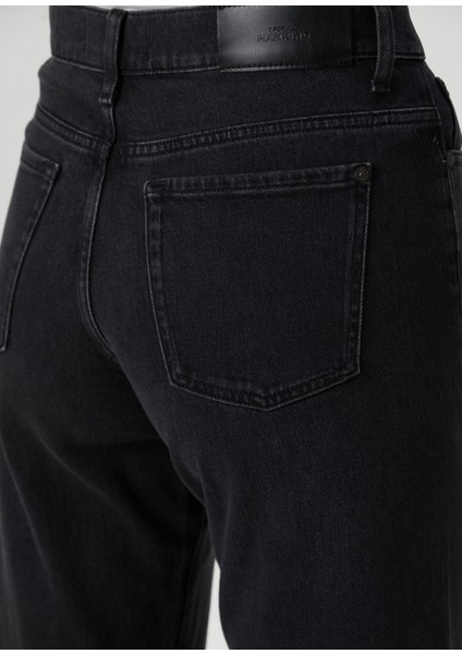 Siyah Wide Leg Jean Pantolon indirimleri