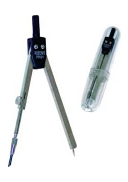 Metal Pergel Set 2 Parça Mavi Renkli Ölçü Aletleri ile Kırtasiye Ürünleri fiyatları