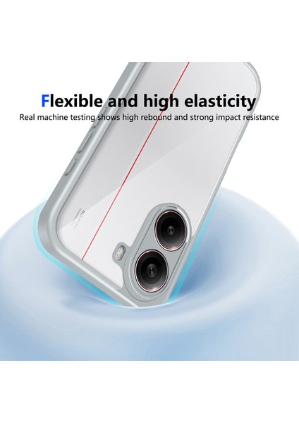 Xiaomi Redmi Turbo 4 Pro/poco F7,için Laimtop Kılıf, Kamera Lens Korumalı Hibrit 2'si 1 Arada Şeffaf Kılıf-Gri (Yurt Dışından) indirimleri
