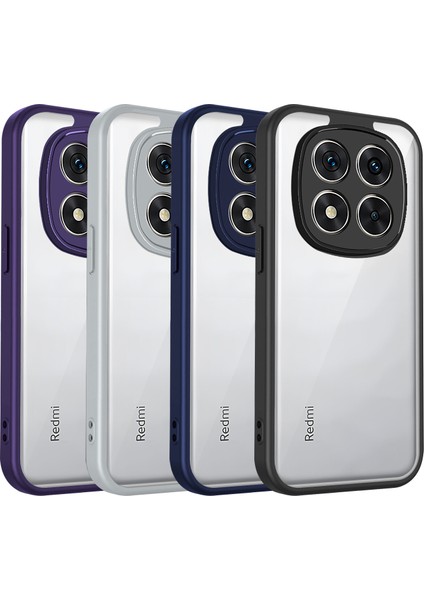 Xiaomi Redmi Note 14 Pro 4g/redmi Note 14 Pro 5g/poco X7,için Laimtop Kılıf, Kamera Lens Korumalı Hibrit 2'si 1 Arada Şeffaf Kılıf-Siyah (Yurt Dışından) fiyatları