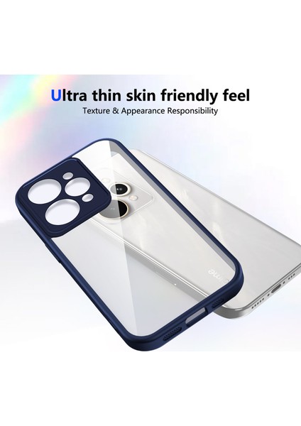 Realme 15,için Laimtop Kılıf, Kamera Lens Korumalı Hibrit 2'si 1 Arada Şeffaf Kılıf-Blue (Yurt Dışından) fırsatları