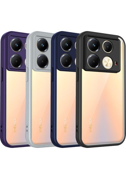 Infinix Note 40 5g,için Laimtop Kılıf, Kamera Lens Korumalı Hibrit 2'si 1 Arada Şeffaf Kılıf-Blue (Yurt Dışından) fiyatları