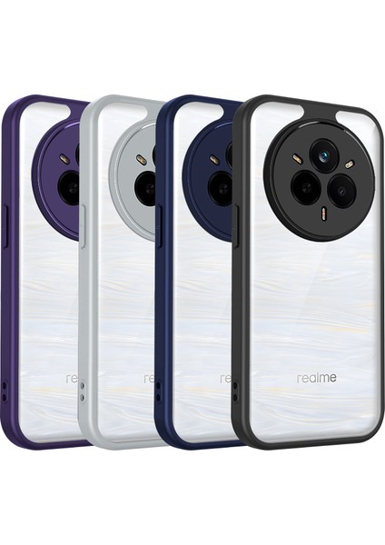 Realme 14 Pro Plus,için Laimtop Kılıf, Kamera Lens Korumalı Hibrit 2'si 1 Arada Şeffaf Kılıf-Mor (Yurt Dışından) fiyatları