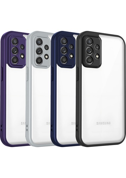 Samsung Galaxy A52/A52 5G/A52S 5g,için Laimtop Kılıf, Kamera Lens Korumalı Hibrit 2'si 1 Arada Şeffaf Kılıf-Gri (Yurt Dışından) fiyatları