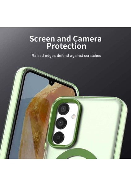 Samsung Galaxy M14 5g,için Laimtop Kılıf, Manyetik Yarı Saydam Mat Arka Kapak, Darbeye Dayanıklı Kılıf-Yeşil (Yurt Dışından) fiyatları