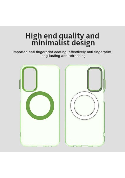 Samsung Galaxy M14 5g,için Laimtop Kılıf, Manyetik Yarı Saydam Mat Arka Kapak, Darbeye Dayanıklı Kılıf-Yeşil (Yurt Dışından) indirimleri