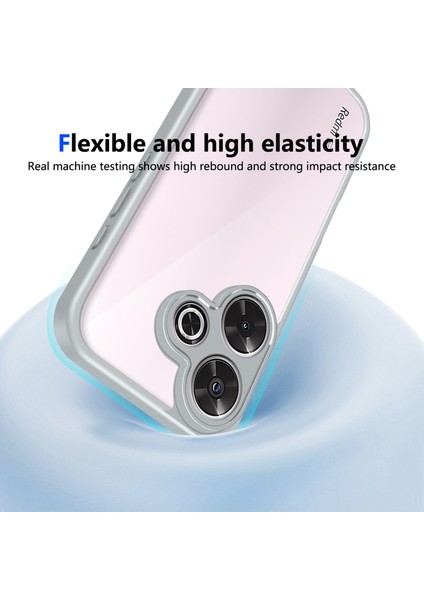 Xiaomi Redmi 13 4g/redmi 13 5g/poco M6 4g/poco M6 Plus,için Laimtop Kılıf, Kamera Lens Korumalı Hibrit 2'si 1 Arada Şeffaf Kılıf-Gri (Yurt Dışından) indirimleri