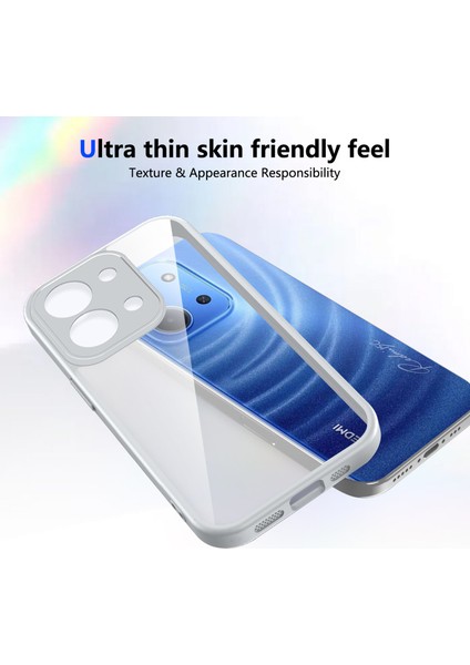 Xiaomi Redmi 15C 4g,için Laimtop Kılıf, Kamera Lens Korumalı Hibrit 2'si 1 Arada Şeffaf Kılıf-Gri (Yurt Dışından) fırsatları