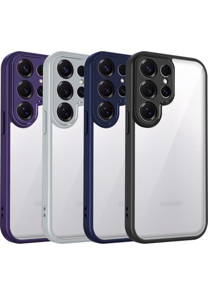 Samsung Galaxy S25 Ultra,için Laimtop Kılıf, Kamera Lens Korumalı Hibrit 2'si 1 Arada Şeffaf Kılıf-Mor (Yurt Dışından) fiyatları