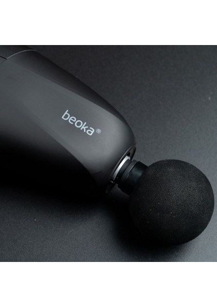 Şarjlı 4 Başlıklı 5 Kademeli Titreşimli Profesyonel Masaj Tabancası Unı-K