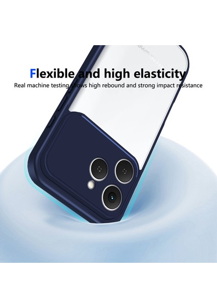 Tecno Spark 40,için Laimtop Kılıf, Kamera Lens Korumalı Hibrit 2'si 1 Arada Şeffaf Kılıf-Blue (Yurt Dışından) indirimleri