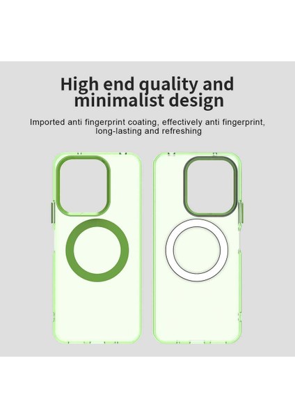 Xiaomi Redmi 13 4g/redmi 13 5g/poco M6 4g/poco M6 Plus,için Laimtop Kılıf, Manyetik Yarı Saydam Mat Arka Kapak, Darbeye Dayanıklı Kılıf-Yeşil (Yurt Dışından) indirimleri