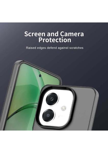 Oppo A3 4g/a3 5G/A3X 4G/A3X 5g,için Laimtop Kılıf, Manyetik Yarı Saydam Mat Arka Kapak, Darbeye Dayanıklı Kılıf-Siyah (Yurt Dışından) fiyatları