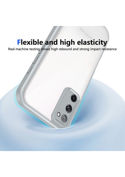 Samsung Galaxy S20 FE/S20 Fe 5G/S20 Fe 2022,IÇIN Laimtop Kılıf, Kamera Lens Korumalı Hibrit 2'si 1 Arada Şeffaf Kılıf-Gri (Yurt Dışından) fırsatları