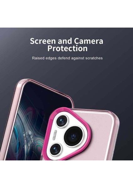 Huawei Pura 70,için Laimtop Kılıf, Manyetik Yarı Saydam Mat Arka Kapak, Darbeye Dayanıklı Kılıf-Kırmızı (Yurt Dışından) fiyatları