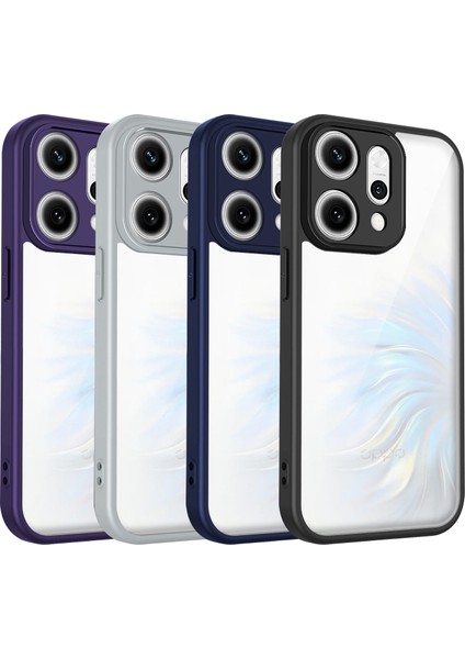 Oppo RENO14,IÇIN Laimtop Kılıf, Kamera Lens Korumalı Hibrit 2'si 1 Arada Şeffaf Kılıf-Blue (Yurt Dışından) fiyatları