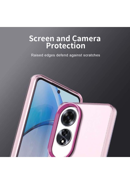 Oppo A60,IÇIN Laimtop Kılıf, Manyetik Yarı Saydam Mat Arka Kapak, Darbeye Dayanıklı Kılıf-Kırmızı (Yurt Dışından) fiyatları