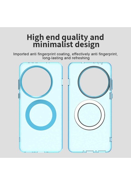 Oneplus 13,için Laimtop Kılıf, Manyetik Yarı Saydam Mat Arka Kapak, Darbeye Dayanıklı Kılıf-Mavi (Yurt Dışından) indirimleri