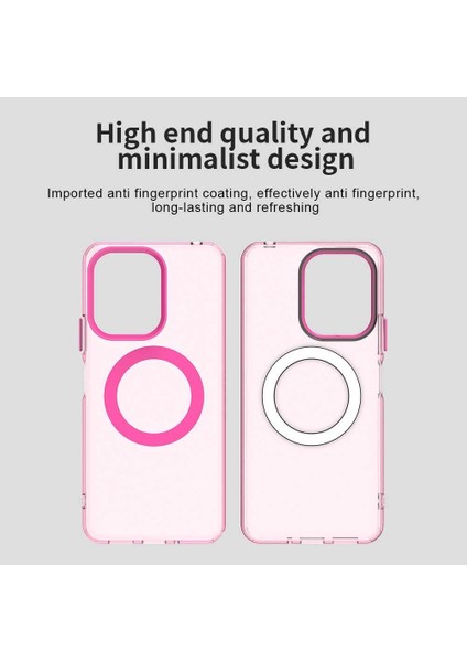 Xiaomi Redmi 13C 4g/redmi 13C 5g/poco C65/POCO M6 5g,için Laimtop Kılıf, Manyetik Yarı Saydam Mat Arka Kapak, Darbeye Dayanıklı Kılıf-Kırmızı (Yurt Dışından) indirimleri